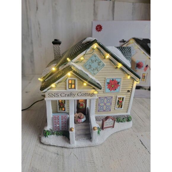 St Nicholas square SNS Crafty Cottage village accessory xmas - Picture 1 of 7